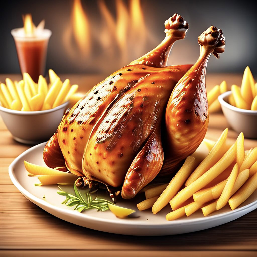Hähnchen-Grillmobil